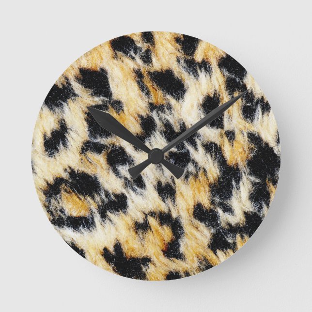 Leopard Spotted Small Wall Clock (Front)
