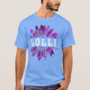 Leopard Sunflower Promoted To Lolli Pregnancy Anno T-Shirt