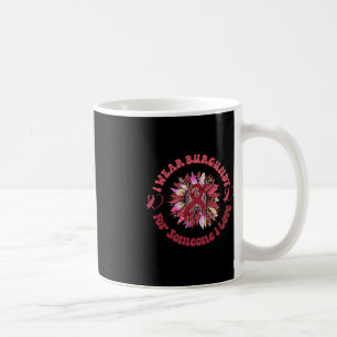 leopard sunflower sickle cell cancer awareness app coffee mug