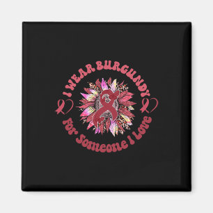 leopard sunflower sickle cell cancer awareness app magnet
