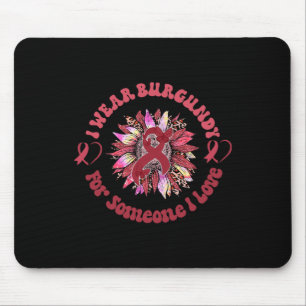 leopard sunflower sickle cell cancer awareness app mouse pad