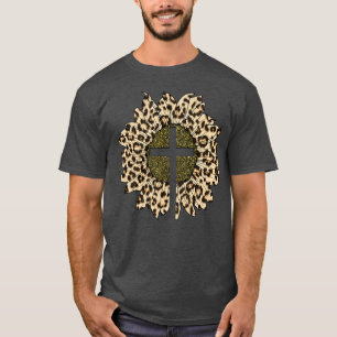 Leopard Sunflower Women Leopard Print T-Shirt