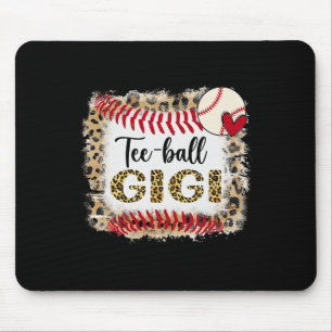 Leopard Tee-ll Gigi For Softll Player Mouse Pad