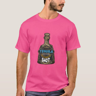Leopard Tequila May Not The Answer But It's Worth  T-Shirt