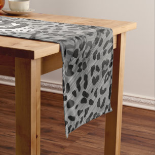 Leopard Territory 2 Short Table Runner