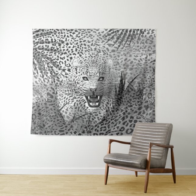 Leopard Territory 2 Tapestry (In Situ (Horizontal))
