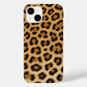 leopard texture fur skin leather animal print patt Case-Mate iPhone 14 case