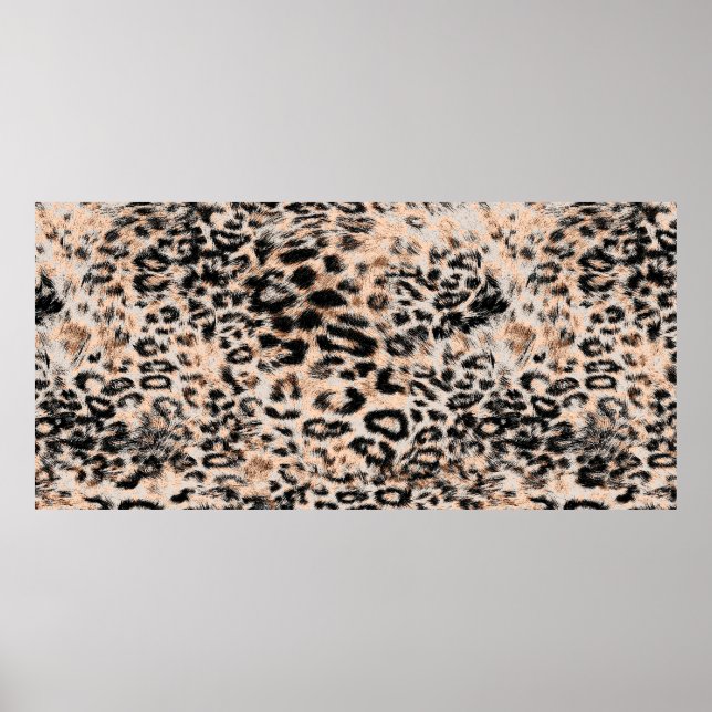 Leopard texture, leopard animal print pattern (Front)