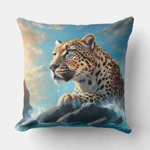 Leopard Throw Pillow