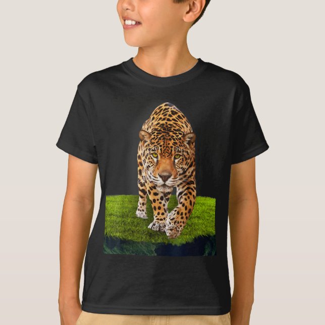 leopard tiger cheetah gift T-Shirt (Front)