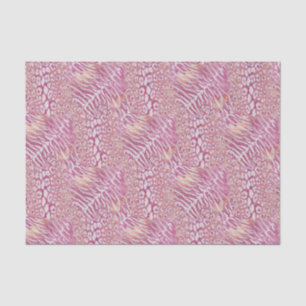 Leopard tiger skin trendy tissue paper