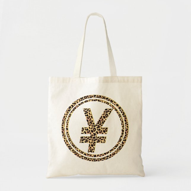 Leopard ¥ tote bag (Front)