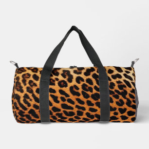 Leopard Trendy Cat Animal Print Collection Duffle Bag