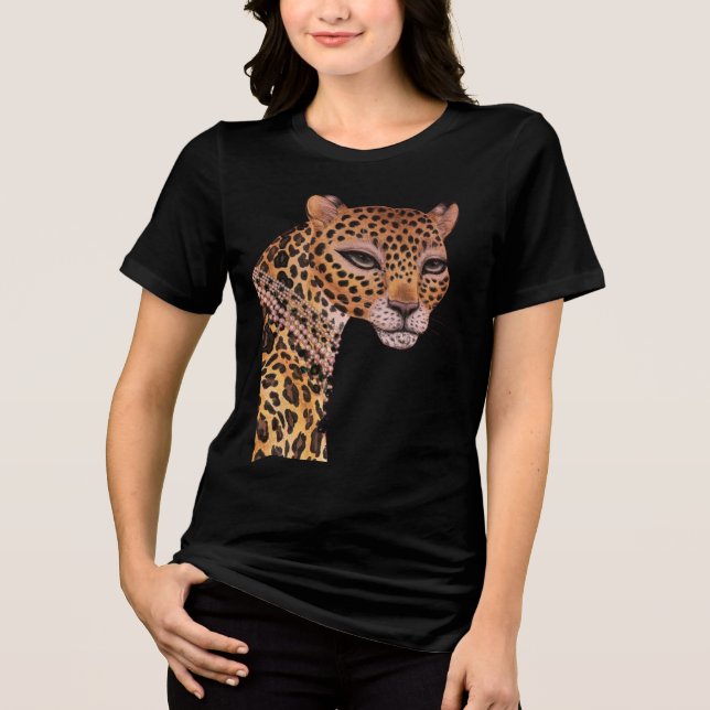 Leopard Tri-Blend Shirt (Front)