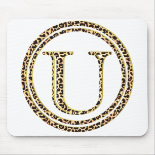 Leopard U Mouse Pad