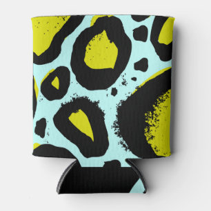 Leopard Vibrance: Colourful Wild Textures. Can Cooler