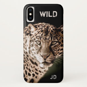  Leopard With Monogram Case-Mate iPhone Case