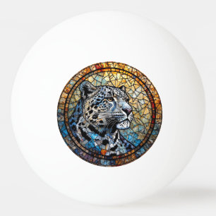 Leopard with Warm and Cool Tones Ping Pong Ball