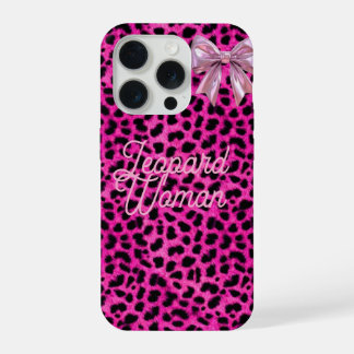 Leopard Woman phone case