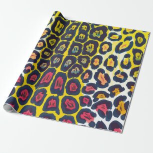 Leopard wrapping paper