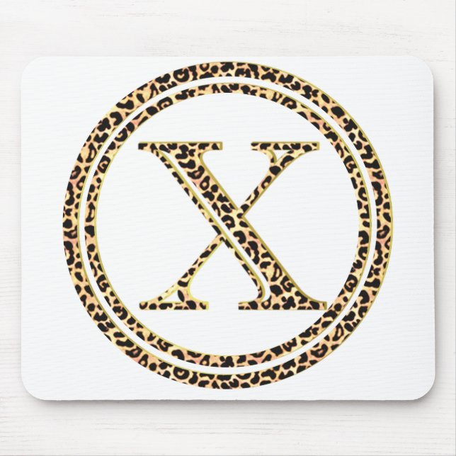 Leopard X Mouse Pad (Front)