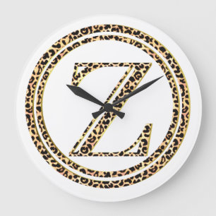 Leopard Z Large Clock