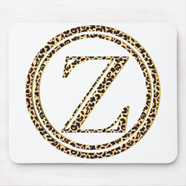 Leopard Z Mouse Pad (Front)