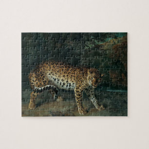 Leopardess (Female Leopard) (Jean-Baptiste Oudry) Jigsaw Puzzle
