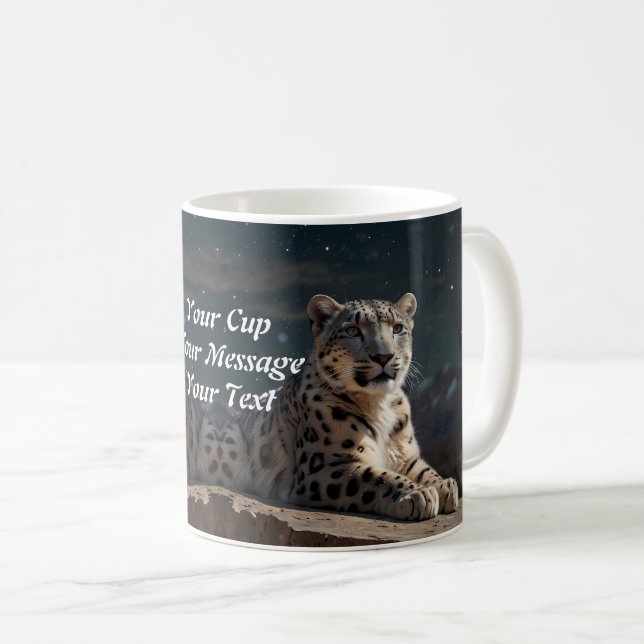 Leopard's  coffee mug (Front Right)