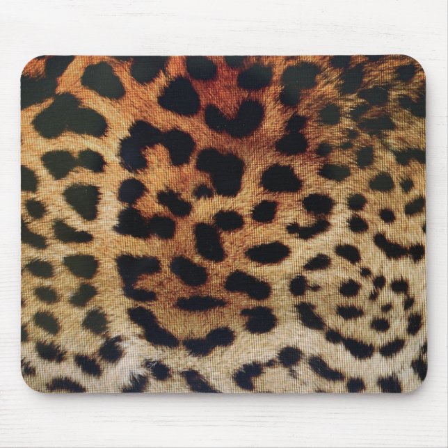 Leopards Skin Mouse Pad (Front)