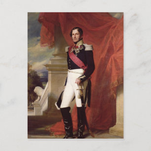 Leopold I 1840 Postcard