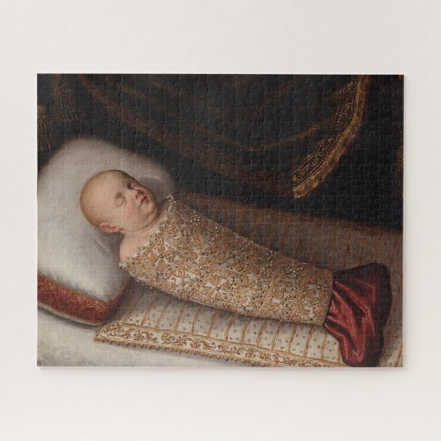 Leopoldo de’ Medici in swaddling, Ligozzi Jigsaw Puzzle (Horizontal)