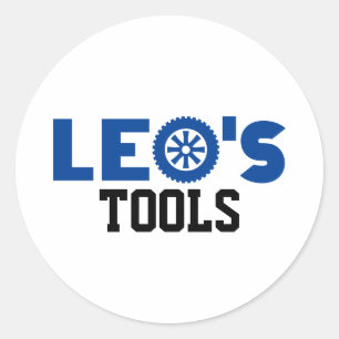 Leo's Tools Classic Round Sticker