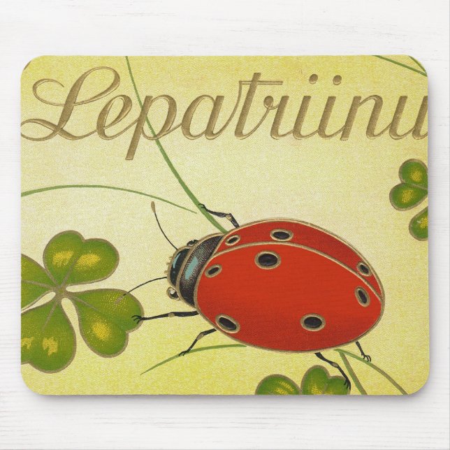 Lepatriinu Ladybug Mouse Pad (Front)