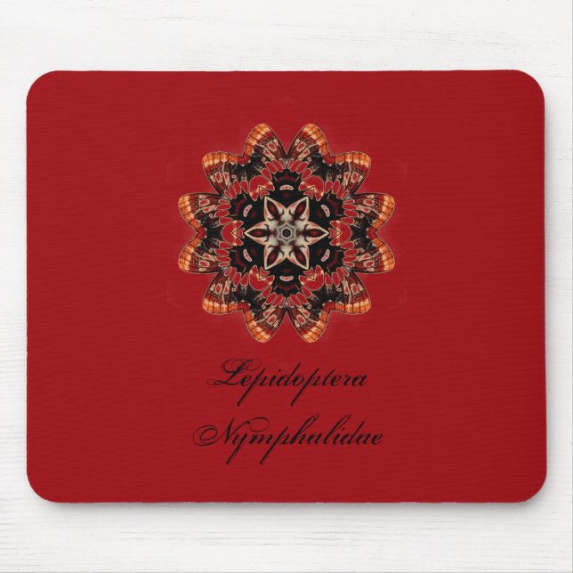 Lepidoptera Nymphalidae Mouse Pad (Front)