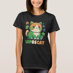 Leprecat Cute Irish Cat St Patricks Catricks Day K T-Shirt