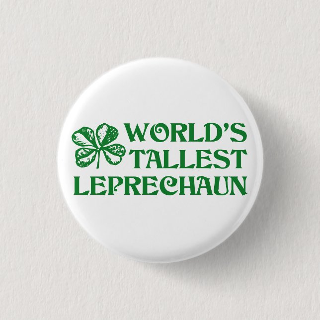 Leprechaun 3 Cm Round Badge (Front)