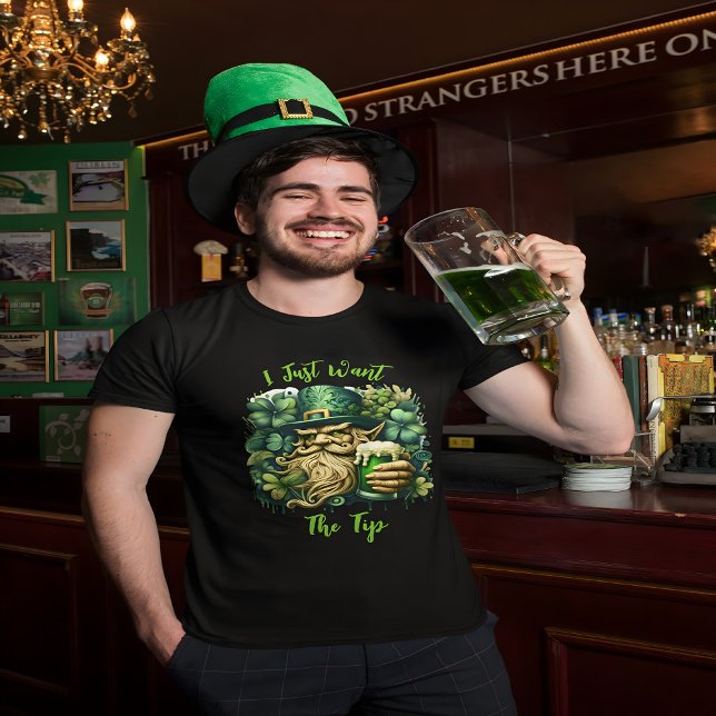 Leprechaun And Beer T-Shirt (Creator Uploaded)