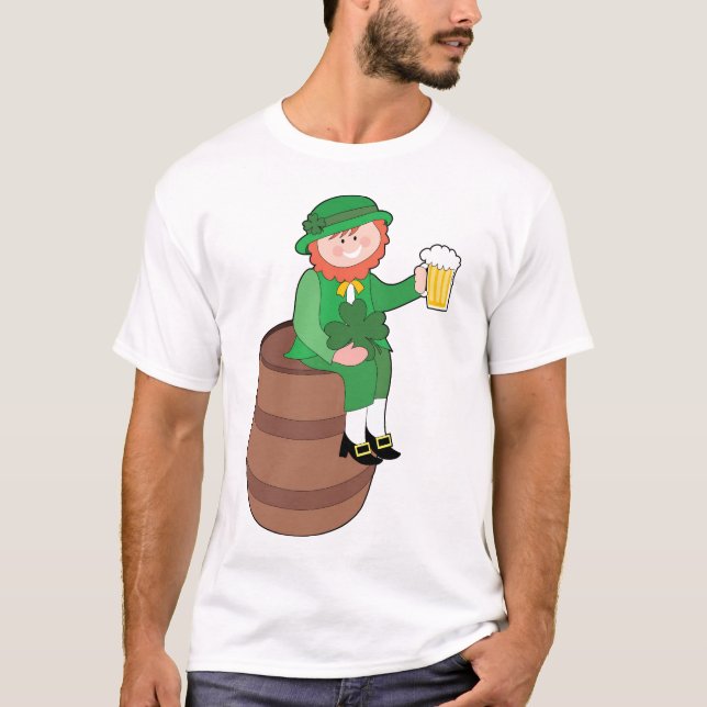 leprechaun barrel T-Shirt (Front)