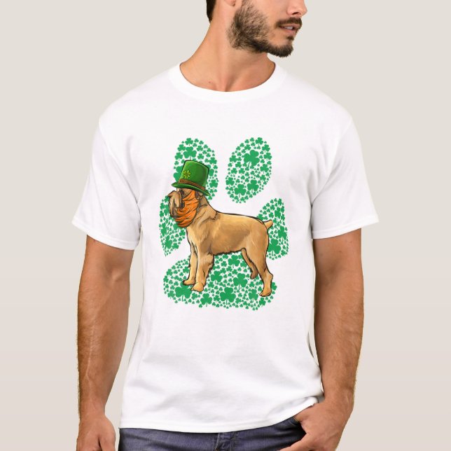 Leprechaun Brussels Griffon T-Shirt (Front)