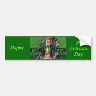 Leprechaun Bumper Sticker