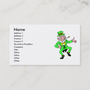 Leprechaun Business Card