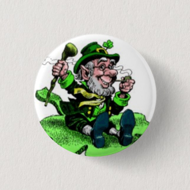 Leprechaun Button ! (Front)
