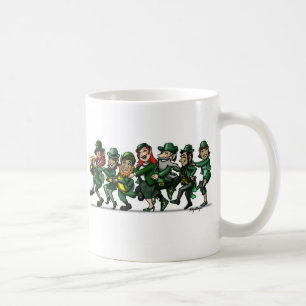 Leprechaun Conga Coffee Mug