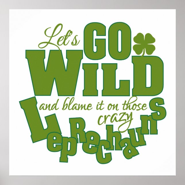 Leprechaun custom poster (Front)