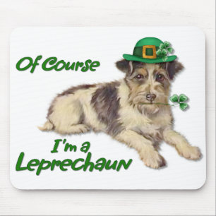 Leprechaun Dog Mouse Pad