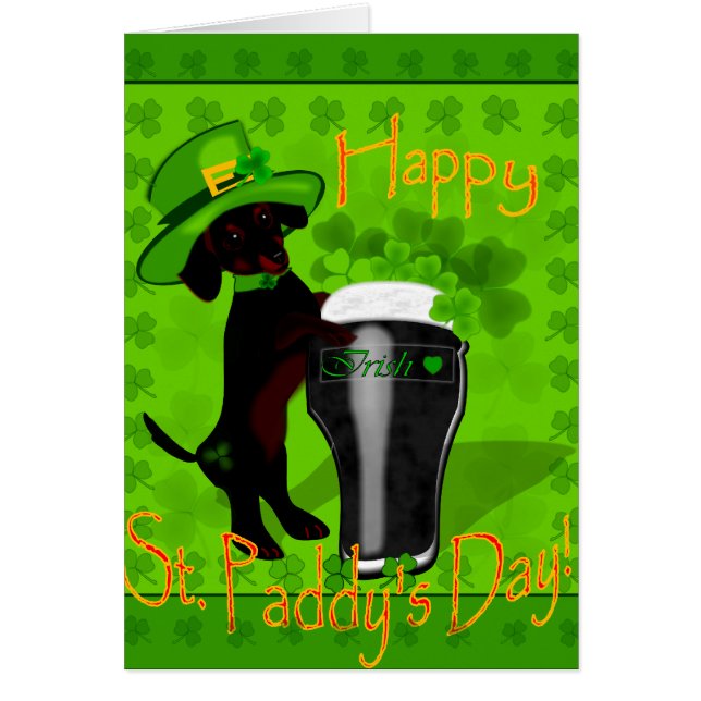 Leprechaun Doxie (Front)