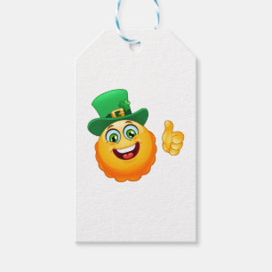 leprechaun emoji gift tags
