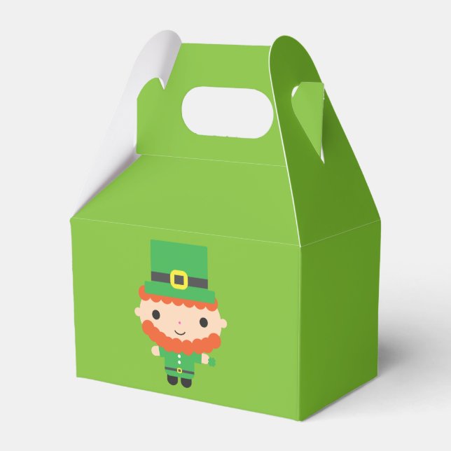 Leprechaun Favour Box (Front Side)