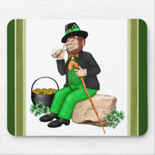 Leprechaun Gold Mouse Pad